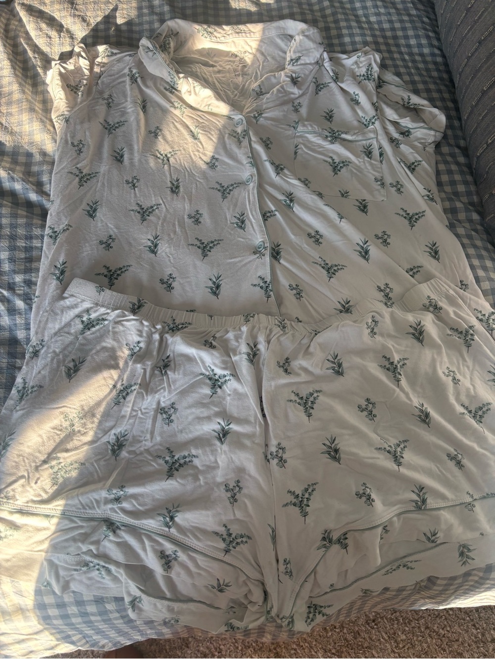 Kyte women’s eucalyptus pajama set
